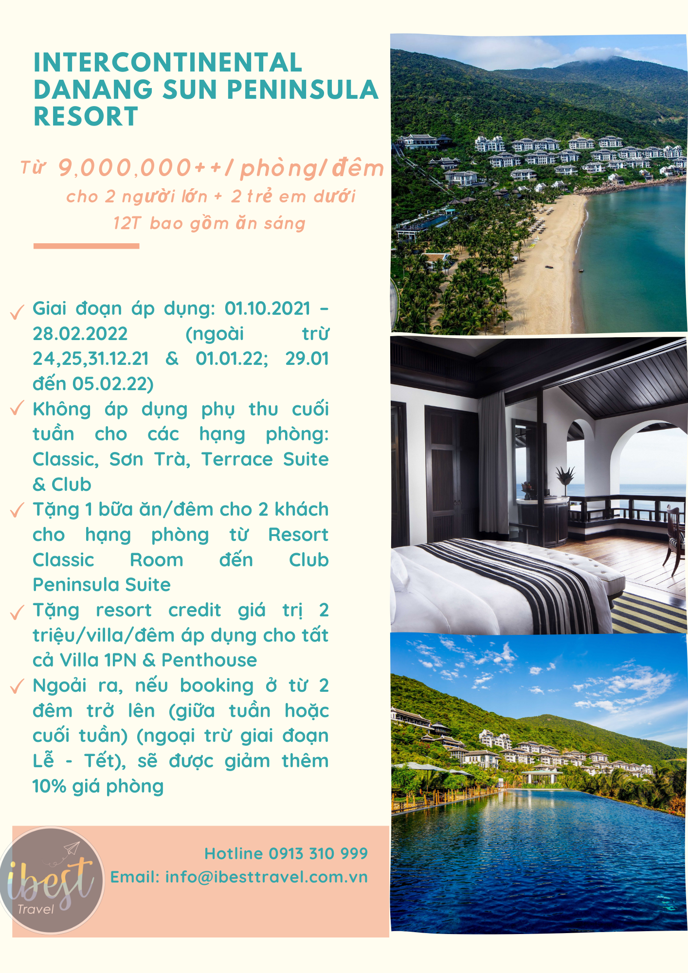 INTERCONTINENTAL DANANG SUN PENINSULA RESORT - LỜI CẢM ƠN CHO LẦN TRỞ LẠI